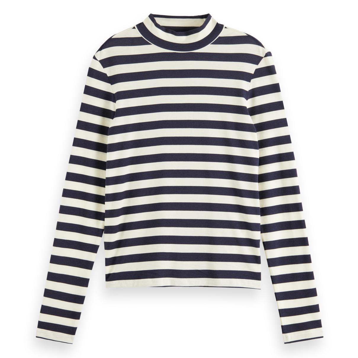 Scotch & Soda All Over Printed Long Sleeved T-Shirt